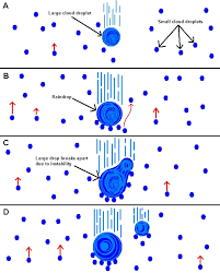 the collision and coalescence process