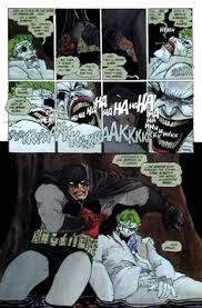 Joker Gets In One Last Joke Breaks Own Neck Batman The Dark Knight 3 By Frank Miller And Klaus Frank Miller Art Dark Knight Returns Joker Batman Comics