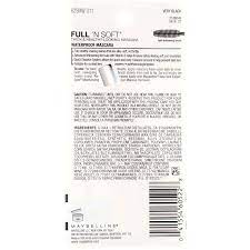 Maybe you would like to learn more about one of these? Buy Maybelline Full N Soft Waterproof Mascara Very Black 311 0 28 Oz Pack Of 2 Online In Hungary B007zxxm00