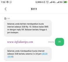 Harga kartu perdana telkomsel as loop simpati isi kuota 30 gb ruangguru. Lagi Dapat Kuota 2gb Harga Rp 10 Dengan Kirim Sms Ok Ke 5111