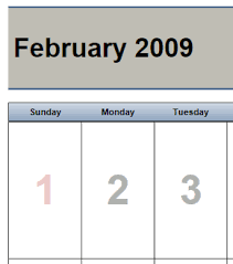 Modify Calendar Printing Assistant Templates