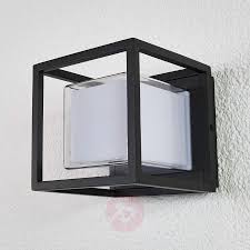 Wurfelformige Led Aussenwandlampe Laurens Kaufen Lampenwelt De In 2020 Outdoor Wandleuchten Aussenwandleuchte Aussenwand