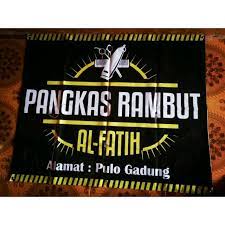 Siapa yang mau membuat spanduk? Spanduk Barber Shoop Pangkas Rambut Custom Shopee Indonesia
