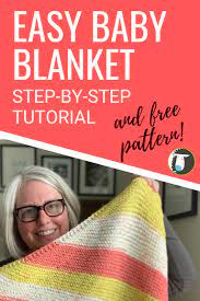 It is also an excellent project for knitters of all levels. Easy Diagonal Baby Blanket Free Knitting Pattern Blog Nobleknits