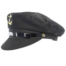 Hills Hats The Captains Cap Black Black