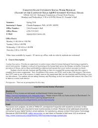 Pick one of our free resume templates, fill it out, and land that dream job! Syllabus Template Texas A M University