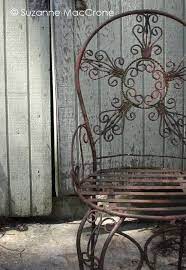 Vintage Wrought Iron Chair Iron Chair Wrought Iron Chairs Iron Furniture