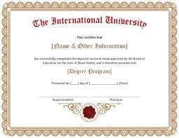 They are often given to those who have either made contributions to a certain field. 11 Free Printable Degree Certificates Templates Hloom