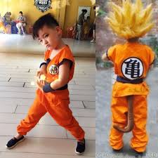 2016 New Arrival Japanese Children S Halloween Anime Dragon Ball Z Monkey In 2020 Goku Costume Halloween Kids Kids Costumes