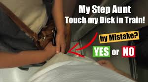 StepAunt Touch my Dick in Public Train by Mistake? | Grinding on Dick