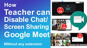 Here's how to share your screen on google meet. How Teacher Can Disable Screen Sharing Option In Google Meet Google Meet Latest Updates 2020 Youtube
