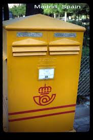 From Madrid A Big Squat Box Two Slots One For The City And The Other For The Provinces And External Areas Capital City Ethnoc Post Office Mailbox Madrid