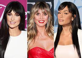 Celebrities With Bangs Best Haircuts With Fringe