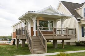 Eco Cottages By Nationwide Homes This Is Our Small Modular Cottage The Sandpiper Ii Located At Our Gre Small Prefab Cottages Small House Communities Eco House