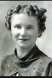 Mrs Edna Snyder and Miss Carolyn Paxton. This picture was taken close to  the Little Dutch. Carolyn is 13 years old and I don't know how old Edna is  in this picture!