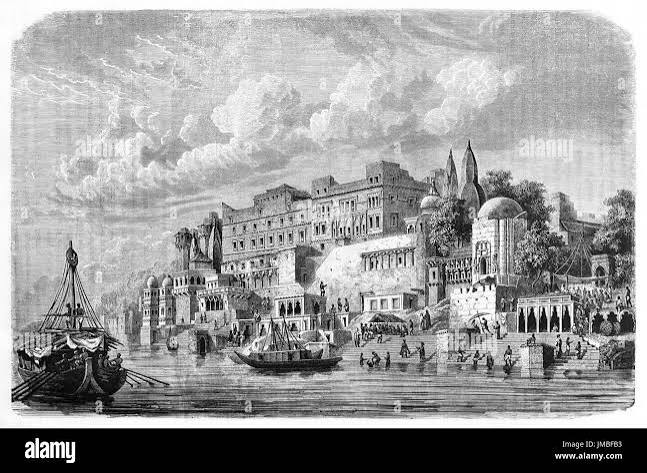 Benares or banaras Black and White Stock Photos & Images - Alamy