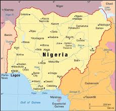 Map showing biafra and nigeria | map of nigeria, nigeria, map. Current City Map Of Nigeria Aha