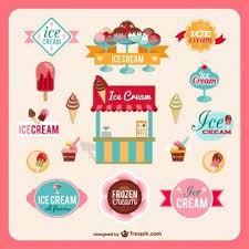 Descarga Vectores Y Fotos Gratis De En Freepik Es Logotipo De Helado Heladeria Motivos De Helado