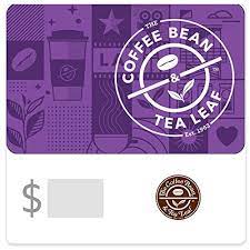 It's a gift that keeps on giving. Amazon Com The Coffee Bean Tea Leaf Gift Cards Configuration Asin E Mail Delivery Gift Cards