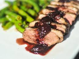 Peppered Duck Breasts With Cherry Port Sauce Recipe Recipe Cherry Port Sauce Recipes Stuffed Peppers