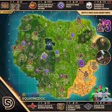 As is usually the case every week, fortnite content creator 'thesquatingdog' has released a guide that. Fortnite Cheat Sheet Season 6 Week 3 Challenges