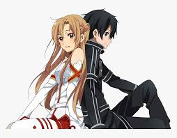 You can comment any anime character you want me to do next for a desktop. Sword Art Online Kirito And Asuna And Transparent Kirito And Asuna Transparent Hd Png Download Transparent Png Image Pngitem