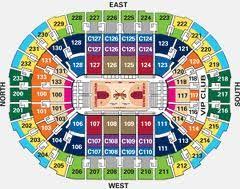 Seating Chart For The Q Cleveland Indians New York Knicks