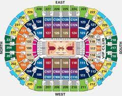 Seating Chart For The Q Cleveland Quicken Loans Arena