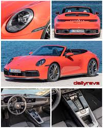 Although the 992 is based on the same platform as its. 2019 Porsche 911 Carrera S Cabriolet Lava Orange Dailyrevs