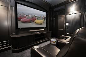 Tone On Tone Trim And Walls Lighter Grey Ceiling Small Home Theaters Small Movie Room Home Theater Seating