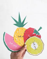 Fruta Etiqueta Crafts Themed Cards Fruit Printables