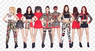 The only place twice has beat rv is japan (which makes sense because they have japanese members). Download Blackpink Red Velvet Twice Clipart 1608652 Pikpng