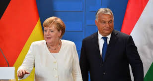 Saxony's prime minister michael kretschmer said that his state would not prevent churches. Merkel And Orban Call For Unity At Border Where Iron Curtain Cracked