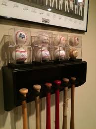 Check spelling or type a new query. Homemade Bat Rack With Baseball Display Shelf Baseball Display Baseball Bat Display Display Shelves