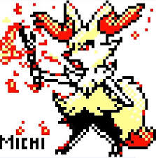 De plus je trouve ton dessin très mignon ! Pixel Art Pokemon Dessin En Pixel Art Modeles Faciles Et Difficiles