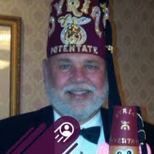 Illustrious Sir J. Larry Burton, 80, of Franklin Park, the 110th Potentate  of Syria Shriners, was visited by the Black Camel