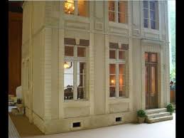 97 Miniature French House 1 12 Making Of Part Iii Youtube French Doll House French House Miniature House