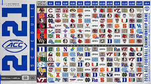 The schedule includes all football bowl subdivision (fbs) and football championship subdivision (fcs) games scheduled for this. Acc Football What To Know About The 2021 Schedule Athlonsports Com Expert Predictions Picks And Previews