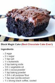 Black Magic Cake Best Chocolate Cake Ever Chocolate Recipes Sweets Recipes Easy Cake Recipes