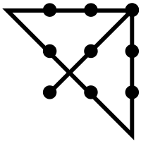 Also, in the minimap you will see a certain black dots and lines in a hallway, which is, again, binary code. How To Prove The Number Of Solutions To Nine Dots Puzzle Mathematics Stack Exchange