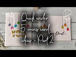 If your youtube channel is one of the top 100 card making youtube channels, you have the honour of displaying the following badge on your site. Quick Handmade Cards Under 5 Minutes Part 1 Diy Cardmaking Tutorial Youtube