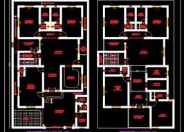 All floor plans are designed with you in mind. 2 Storey House Floor Plan 45 X75 Autocad House Plans Drawings Download House Floor Plans House Flooring House Plans