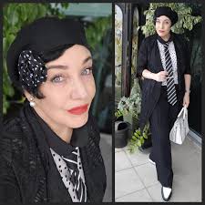 Upcycled necktie dress creation