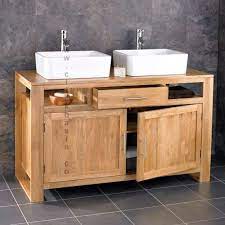 With so many finishes and models to choose from, we decided to help you choose by creating the filters to the left of this page. Extra Large Double Sink Solid Oak Bathroom Vanity Unit With Choice Of Basins Cube Bathroom Vanity Units Oak Bathroom Vanity Vanity Units