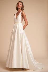 Image Result For Simple Modern Wedding Dresses Bhldn Wedding Dress Wedding Dress With Pockets Spring Wedding Dress