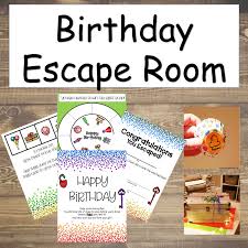 See more ideas about paper crafts, paper toys, paper art. Birthday Party Escape Room Starter Kit Hands On Teaching Ideas