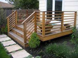 20 Admiring Deck Railling Ideas That Will Inspire You Coodecor Deck Railing Design Patio Deck Designs Patio Railing