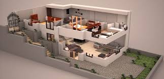 Duplex 3d Plan House Design Kitchen Small House Layout Plan Small House Layout