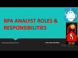 Roles And Responsibilities Of Ba In Rpa Rpa Business Analyst Job Responsibility Role Of Ba N Rpa Youtube