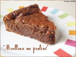 Moelleux Bien Fondant Au Praline Pour Le Gouter Scrap Miam Miam Moelleux Recette Dessert